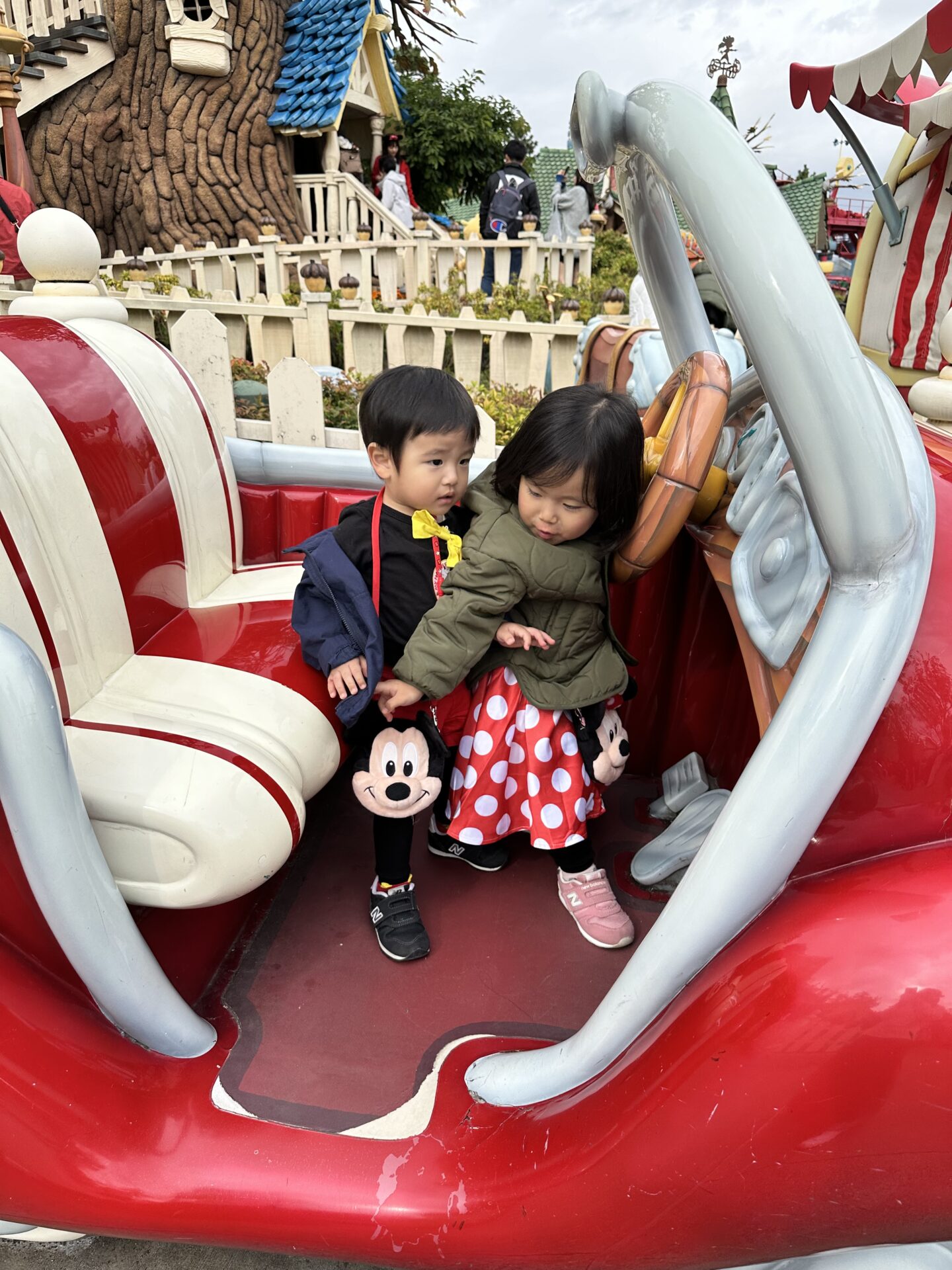 1年ぶりの子連れディズニランドで子供の成長を感じた！4歳と2歳の1日